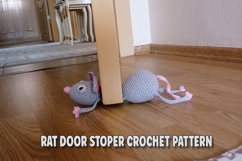 Rat Door Stopper Crochet Pattern Product Image 3