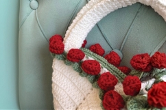 Flowers Tote Bag and Flower Bouquet Blanket Bundle Product Image 3