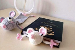 Mouse Bookmark Crochet Pattern Product Image 4