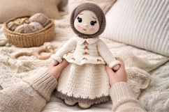 Hijab Doll Crochet Pattern Product Image 4