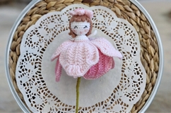 ROSE Fairy Doll Crochet Amigurumi Pattern Product Image 4