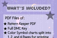 Kawaii Duck Cross Stitch Pattern Keeper Ready Product Image 3