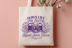 Photography SVG PNG, Camera Quote Shirt Floral Camera Design Product Image 3