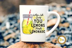 When Life Give You Lemons -Lemon Summer PNG Product Image 2