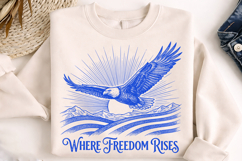 where freedom rises, usa 250 anniversary, patriotic eagle svg, 1776-2026 svg, american flag eagle, 4th of july png, liberty 250 svg, independence day svg, usa pride sublimation, patriotic shirt design