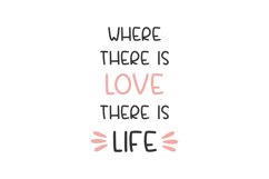 Where There Is Love SVG Cut File Product Image 1