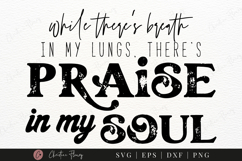 Praise In My Soul SVG PNG | Boho Christian PNG Product Image 8