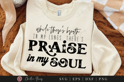 Praise In My Soul SVG PNG | Boho Christian PNG Product Image 2