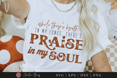 Praise In My Soul SVG PNG | Boho Christian PNG Product Image 7