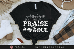 Praise In My Soul SVG PNG | Boho Christian PNG Product Image 3