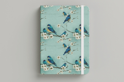 Whimsical Birds Vol.1 Seamless Digital Paper, 36 PNG Product Image 8