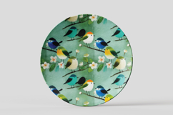 Whimsical Birds Vol.1 Seamless Digital Paper, 36 PNG Product Image 10