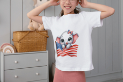 Whimsical 4th of July Animal PNG Clipart Bundle Product Image 4