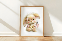 Whimsical 4th Of July Bunny Clipart Product Image 3