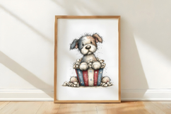 Whimsical 4th Of July Dogs Clipart Product Image 3