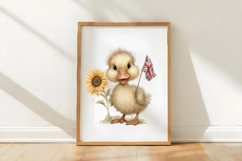 Whimsical 4th Of July Duck Clipart Product Image 3