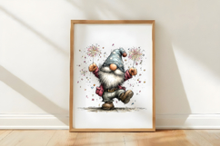 Whimsical 4th Of July Gnome Clipart Product Image 3