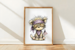 Whimsical 4th Of July Old Lady Clipart Product Image 3