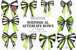 Whimsical Afterlife Bow Clipart Bundle Product Image 1