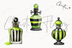 Whimsical Potion Bottle Clipart | Halloween PNG Product Image 3