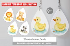 Earring Whimsical Animal Parade Product Image 1