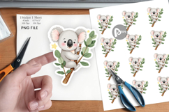 Whimsical Animal Parade Sticker Product Image 1