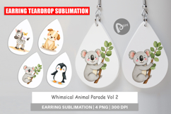 Earring Whimsical Animal Parade Product Image 1