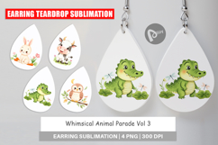 Earring Whimsical Animal Parade Product Image 1