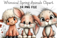 Whimsical Animals Clipart Product Image 1