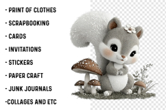 Whimsical Animals Clipart Product Image 2
