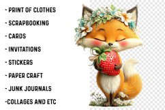 Whimsical Animals Clipart PNG Product Image 2