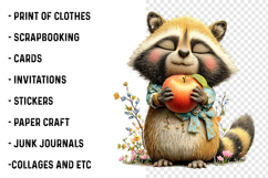 Whimsical Animals Clipart PNG Product Image 2