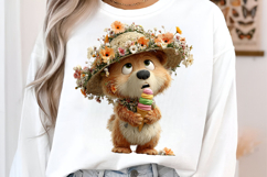 Whimsical Animals Summer Clipart Product Image 3