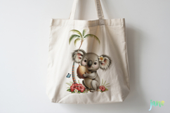 Whimsical Animals with Fruits Clipart Product Image 7