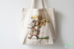 Whimsical Animals with Fruits Clipart Product Image 3