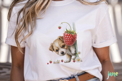Whimsical Animals with Fruits Clipart Product Image 5