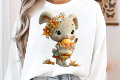 Whimsical Animals Summer Clipart Product Image 3