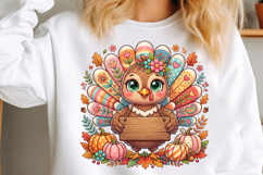 Whimsical Autumn Clipart Sublimation Product Image 2