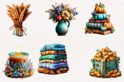 Whimsical Autumn Doors Clipart Bundle Product Image 5