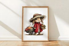 Whimsical Autumn Farmhouse Clipart Product Image 3