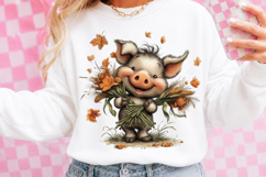 Whimsical Autumn Harvest Clipart Product Image 2