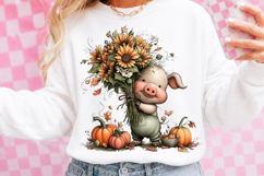 Whimsical Autumn Harvest Clipart Product Image 2