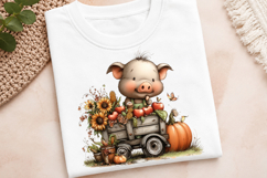 Whimsical Autumn Harvest Clipart Product Image 3