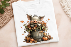 Whimsical Autumn Harvest Clipart Product Image 3