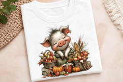 Whimsical Autumn Harvest Clipart Product Image 3