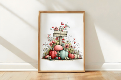 Whimsical Autumn Singpost Clipart Product Image 3