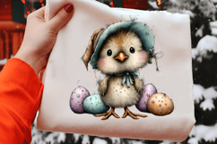 Whimsical Baby Farm Easter Clipart Product Image 2