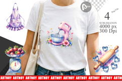 Baking Queen Kitchen Sublimation Product Image 1