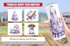 Baking Queen Kitchen Tumbler Product Image 1