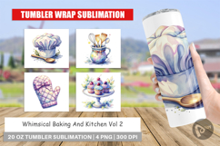 Baking Queen Kitchen Tumbler Product Image 1